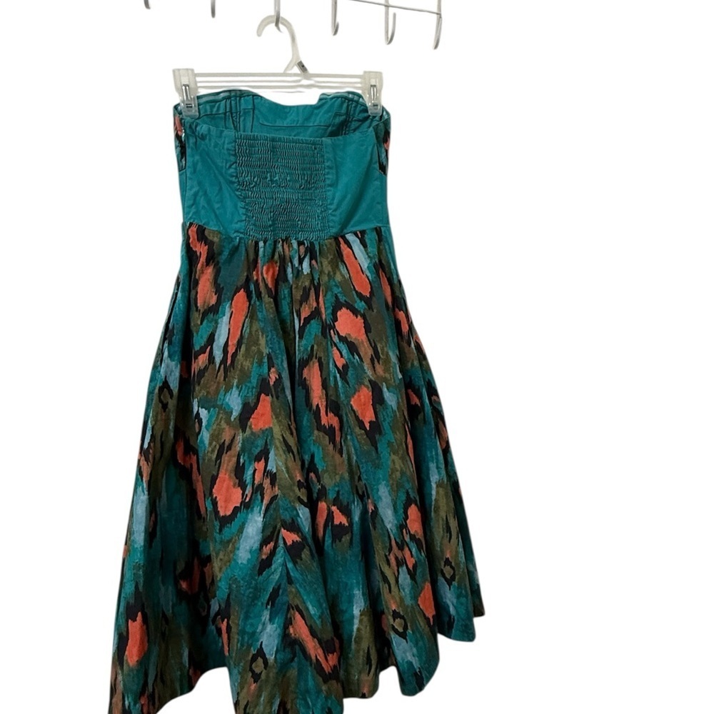 Anthropology girls from savoy Elegant Kids Formal Dress in Teal and Coral - Picture 3 of 16